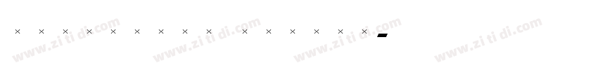 ArnhemTab Normal字体转换
